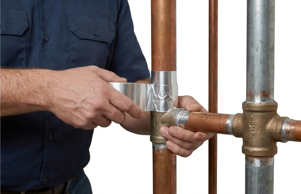 aluminum-foil-tape-pipe-sealing-hvac-repair-maintenance.webp